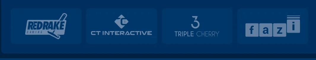 Proveedores del casino de 1xBet Perú: Red Rake, CT Interactive, Triple Cherry y Fazi